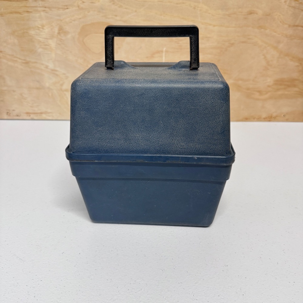 Vintage Fix-It-Fast Reference Card File Blue Home Repair Guide Case - Picture 5 of 6